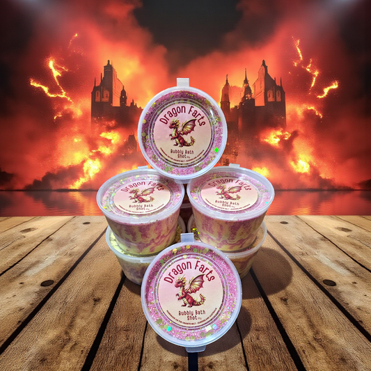 Dragon Farts Bath Dust - Enriched With Cocoa Butter: 50g