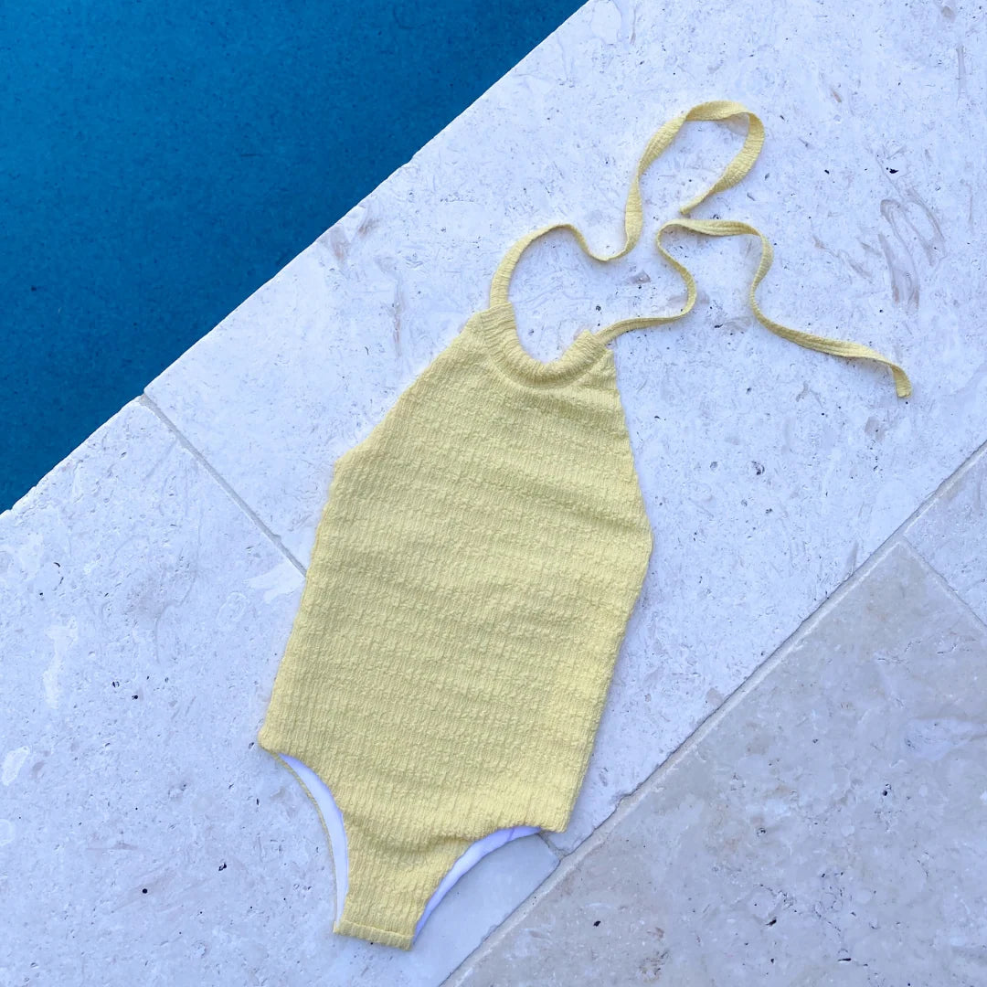 Girls Daisy Crinkle Swimmers