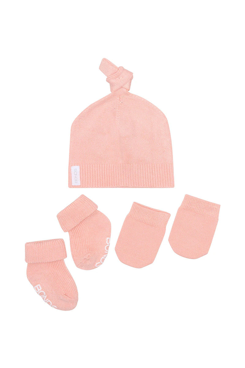 Bond Baby Organic Beanie Set