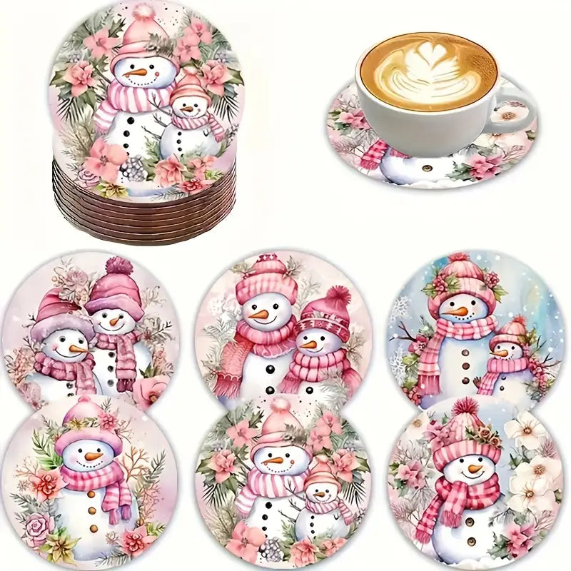 Christmas Coasters - Set of 6