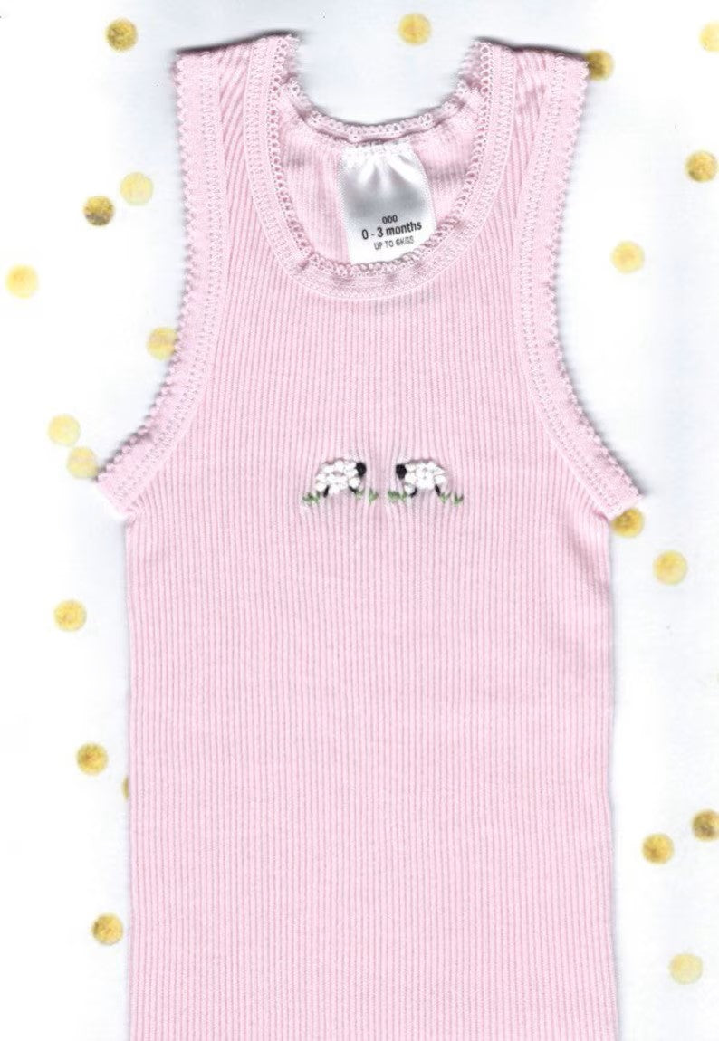 Embroidered Baby Singlets