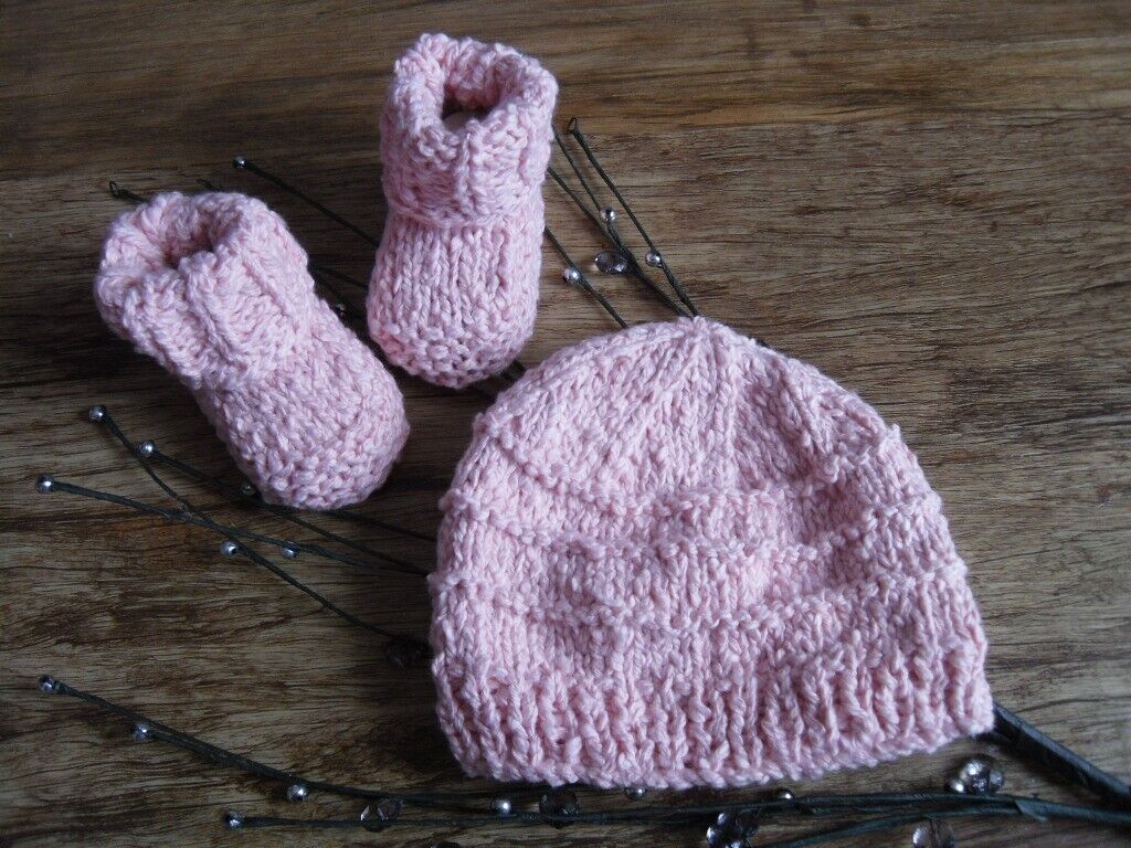 Beanie & Bootee set