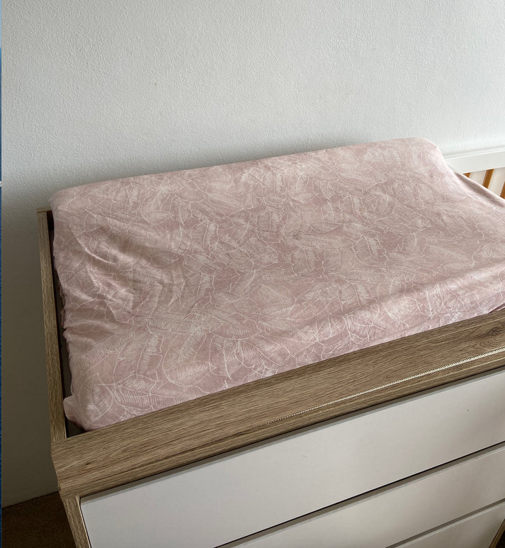 Fitted Jersey Cotton Bassinet Sheet/Change Table Cover