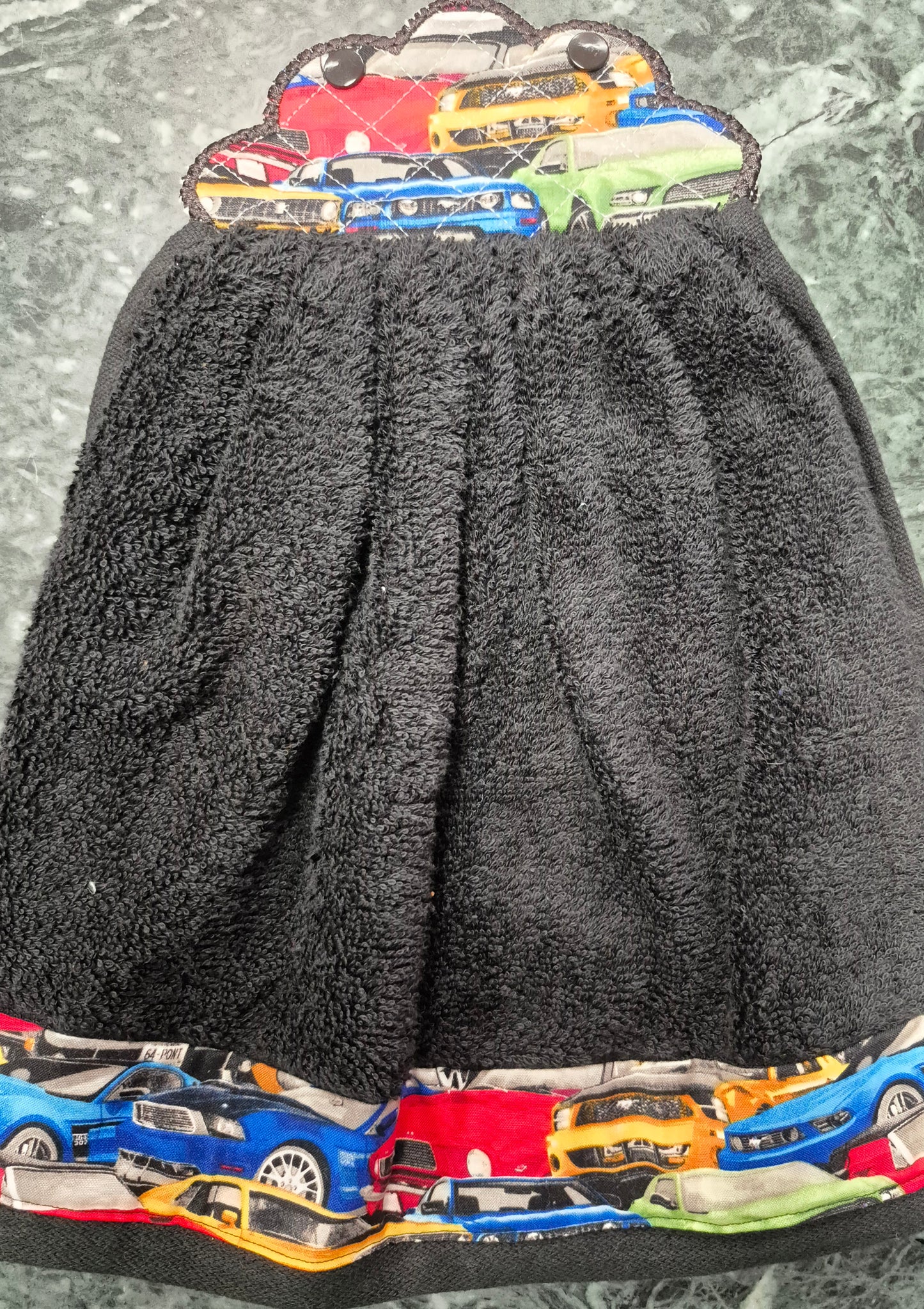 Quilted Top Hand Towels - Double Thickness