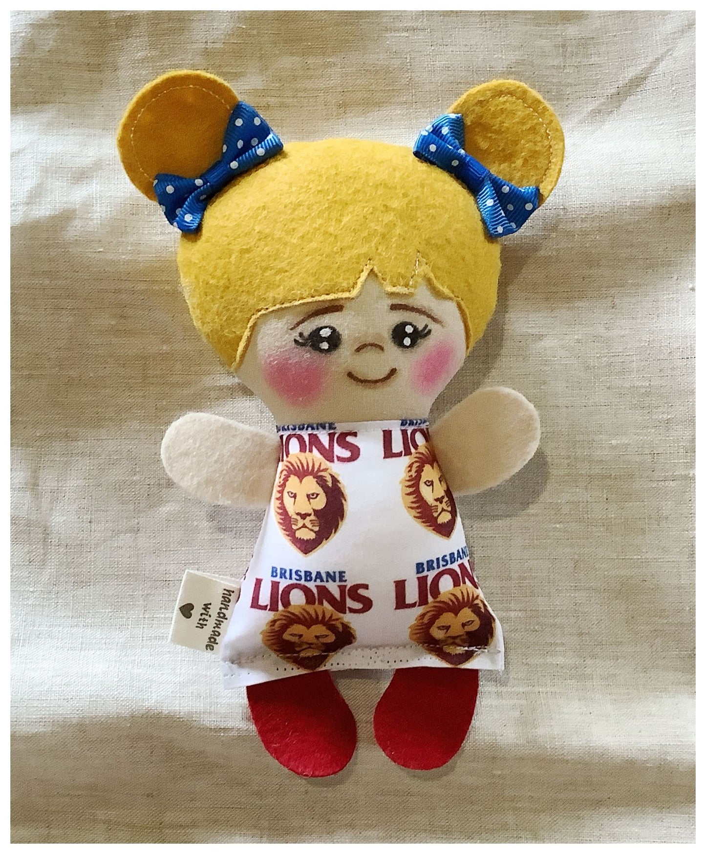 Handmade Mini Dolls - Footy Teams