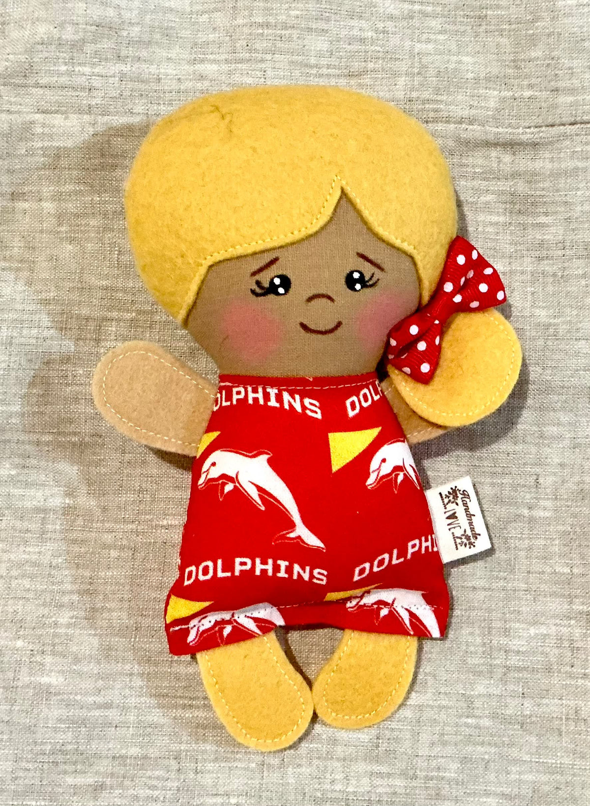 Handmade Mini Dolls - Footy Teams