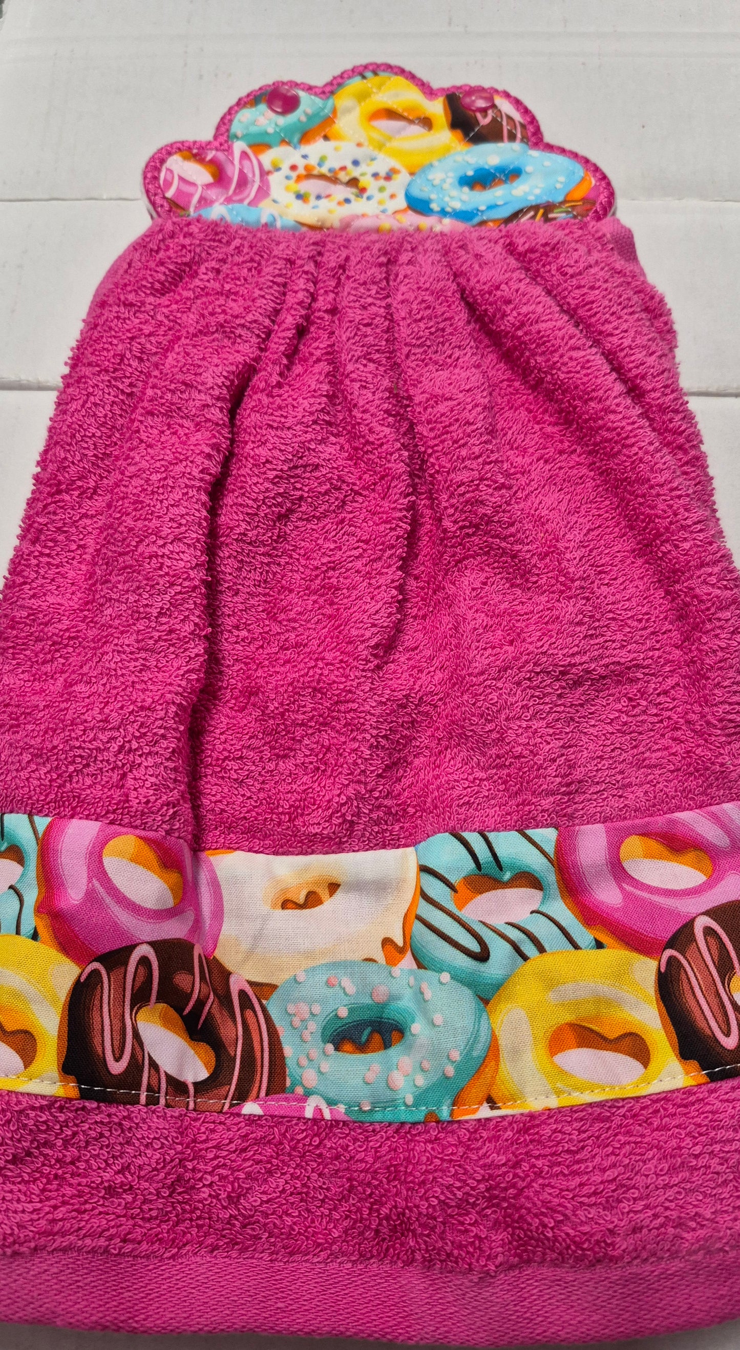 Quilted Top Hand Towels - Double Thickness