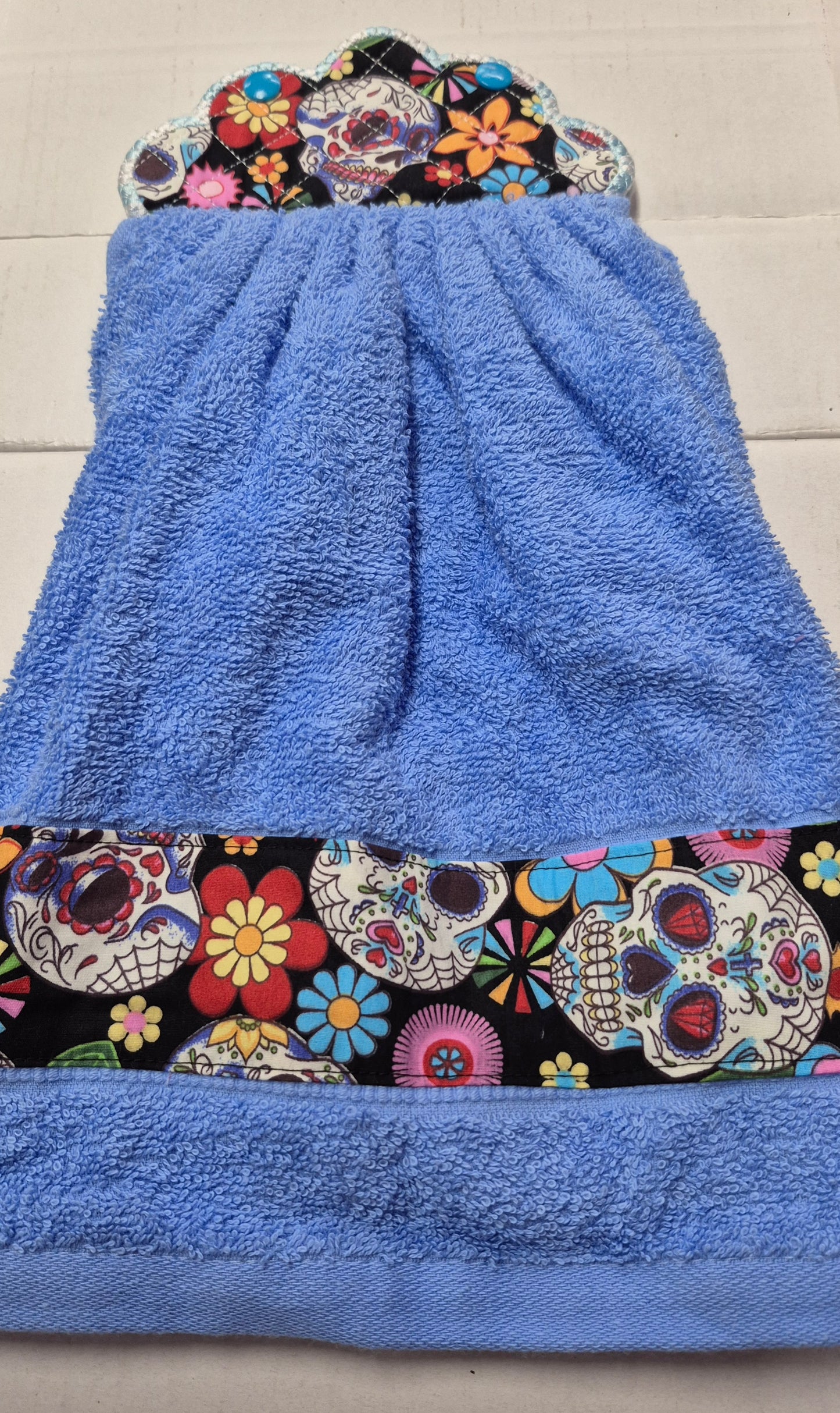 Quilted Top Hand Towels - Double Thickness