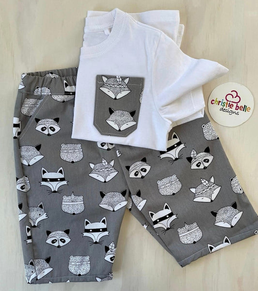 T-shirt and Short Set - size 2
