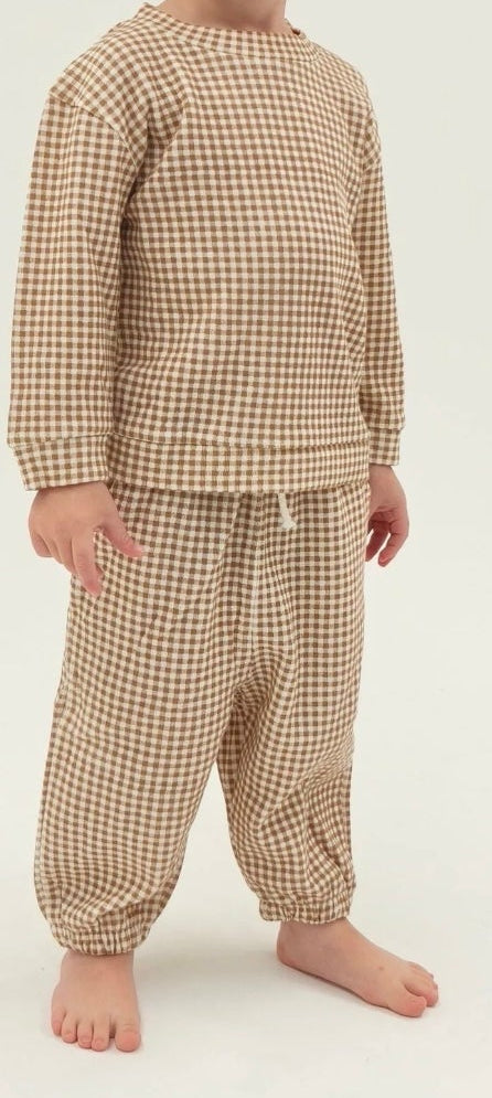 Gingham Tracksuit