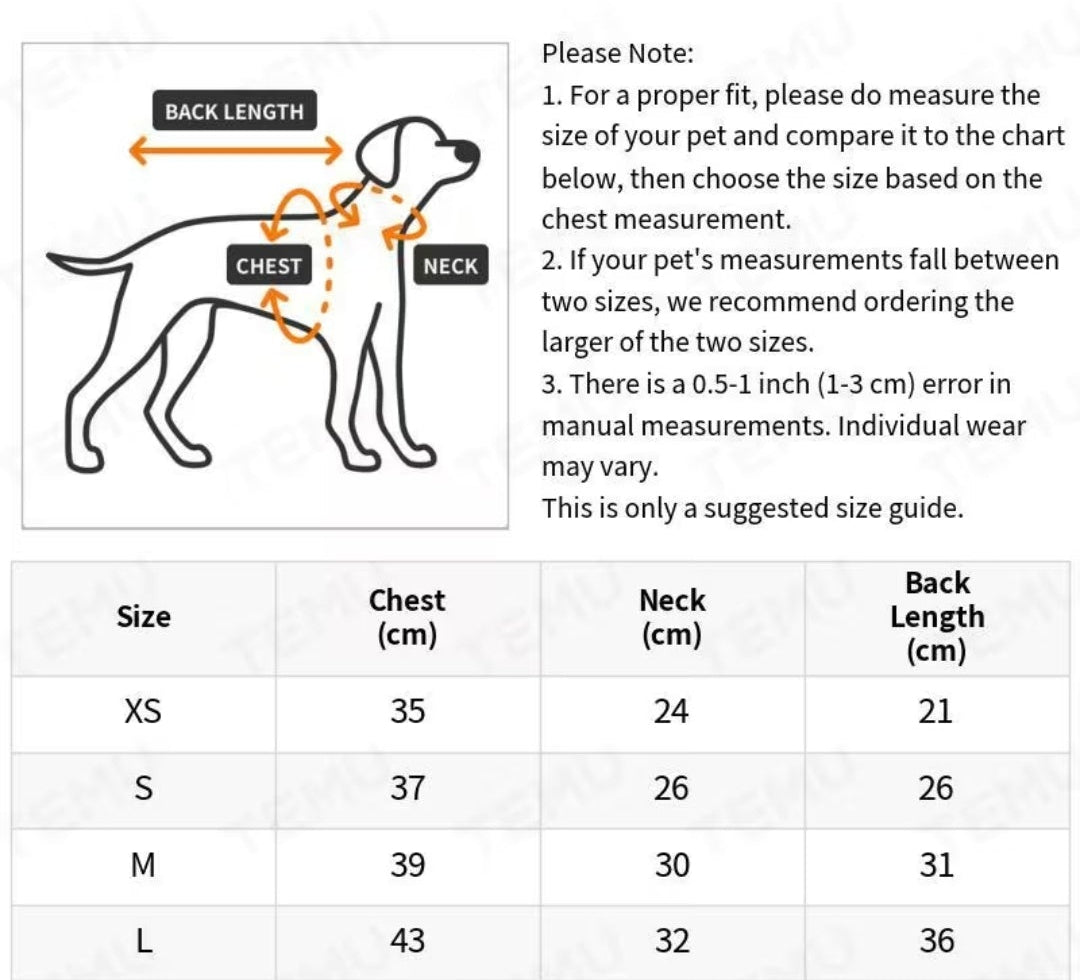 Small Dog Coats