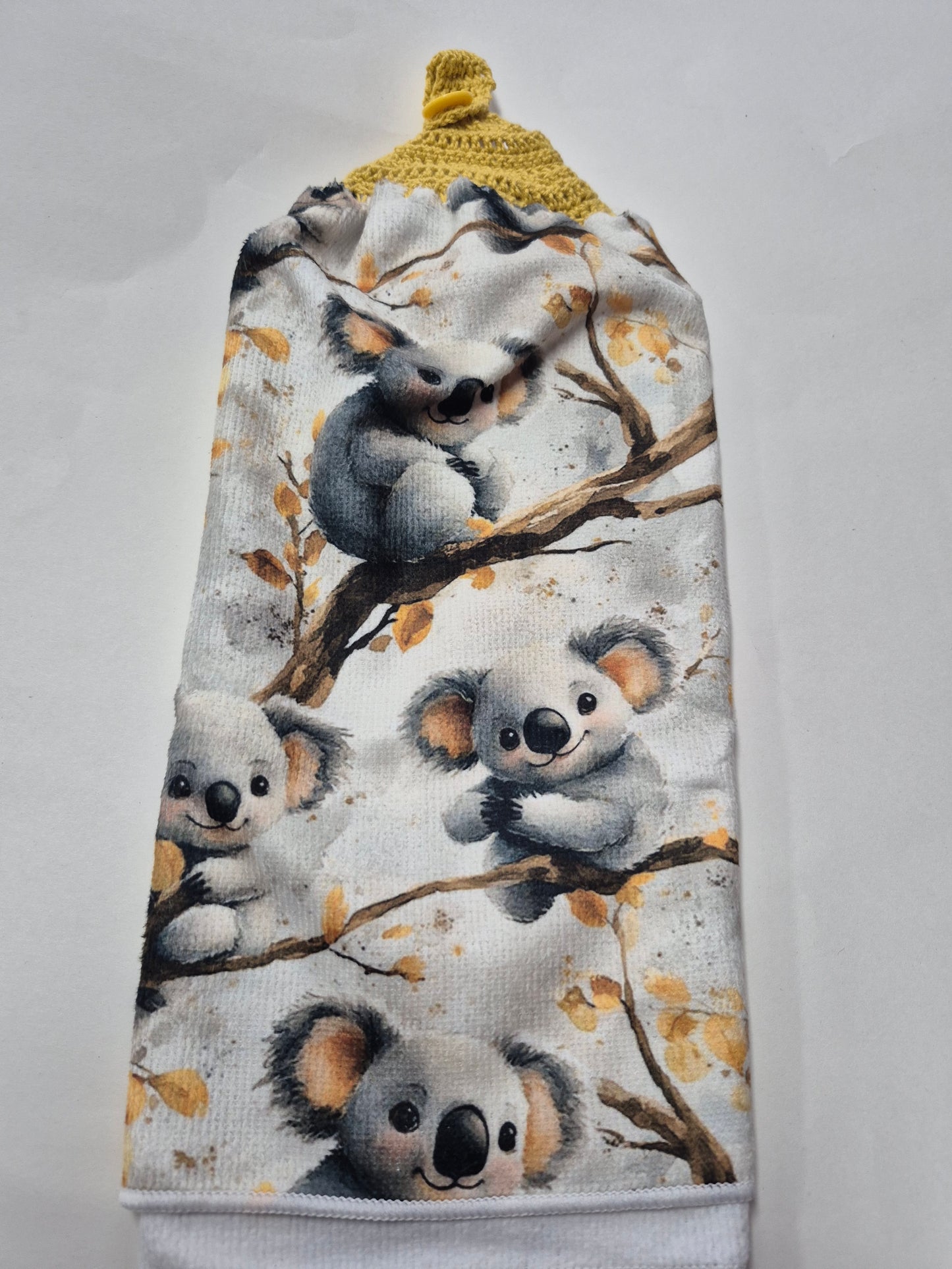 Printed Kitchen hand towels - Double - Australian Designs