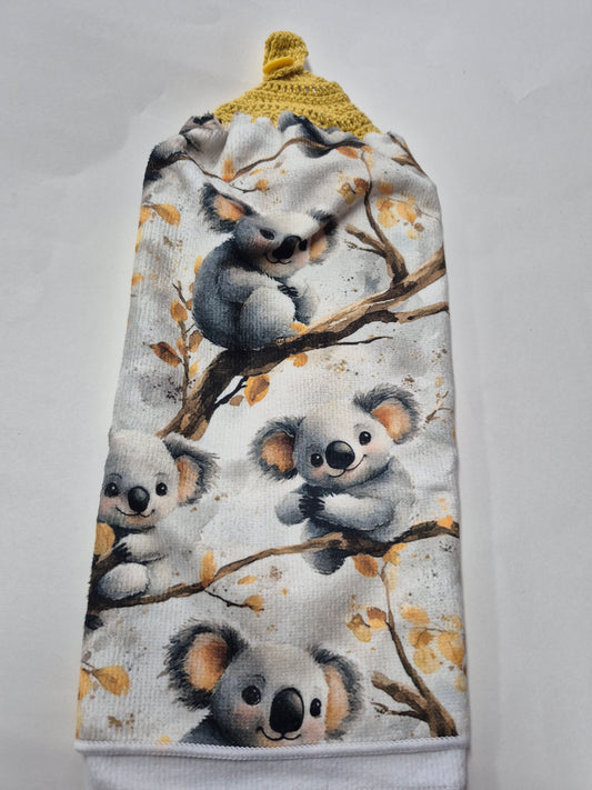 Printed Kitchen hand towels - Double - Australian Designs