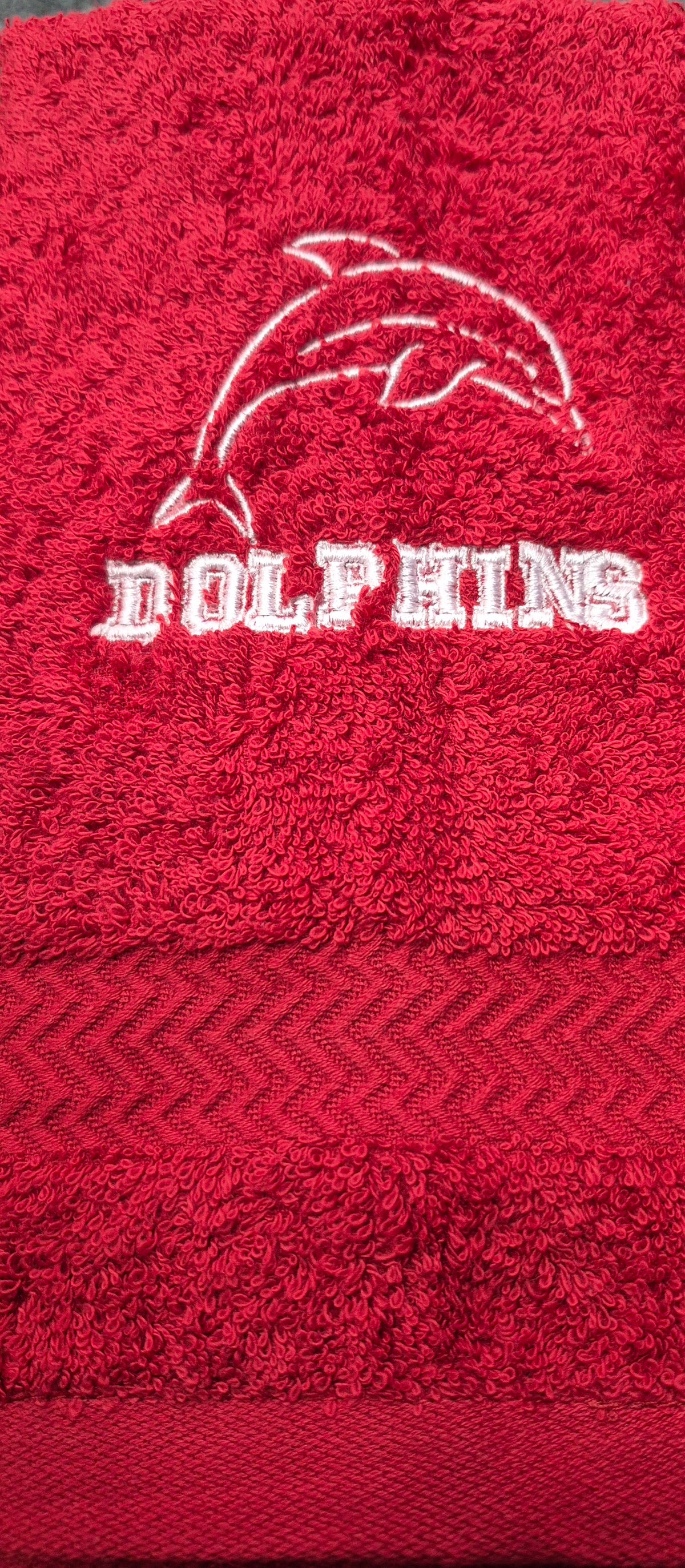Embroidered Hand Towels - Footy