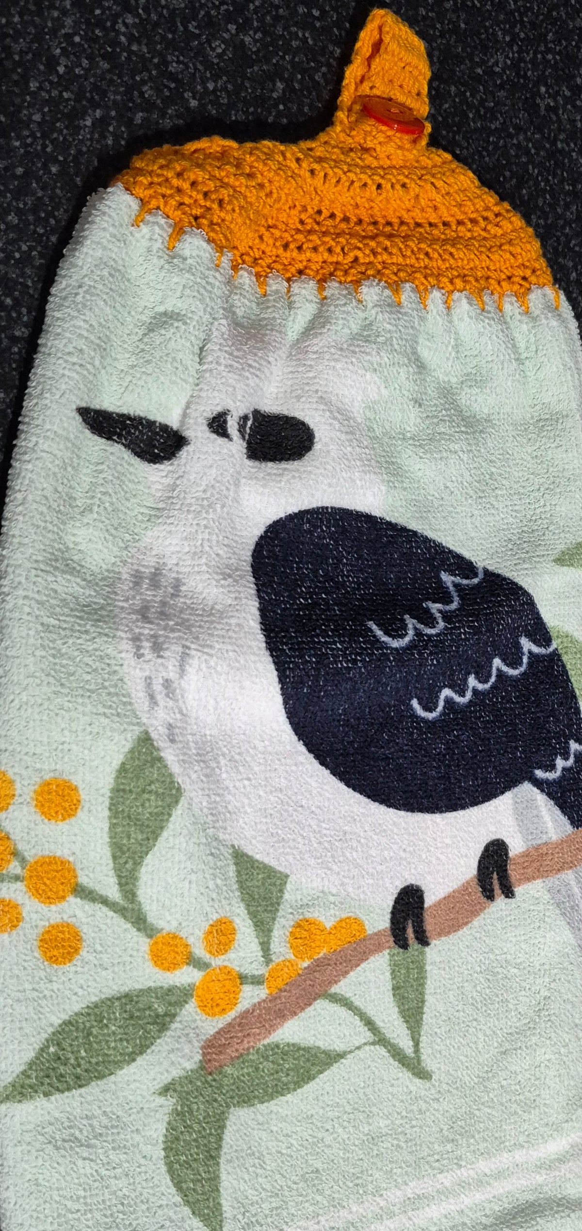 Printed Kitchen hand towels - Double - Australian Designs