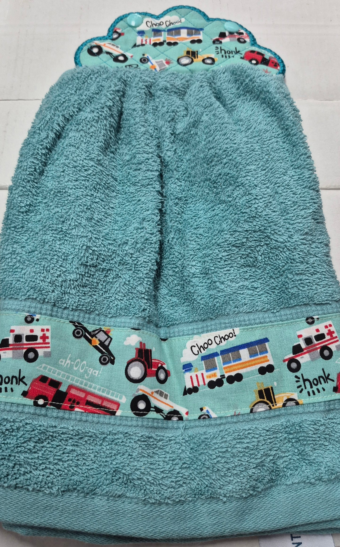 Quilted Top Hand Towels - Double Thickness