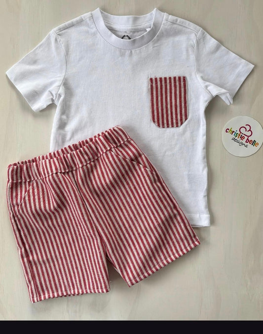 T-shirt and Short Set - Size 0