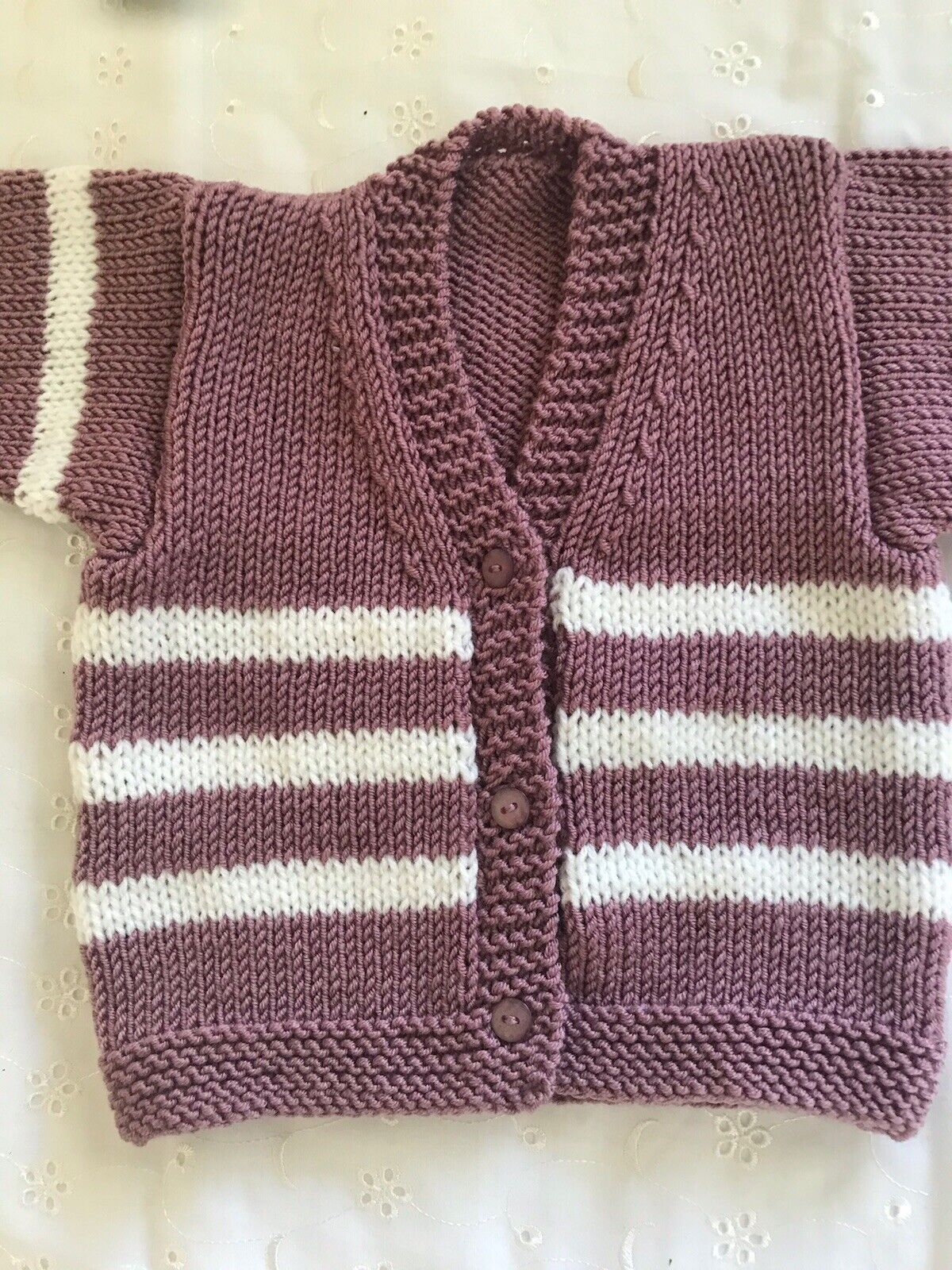 Baby Cardigan & Beanie set