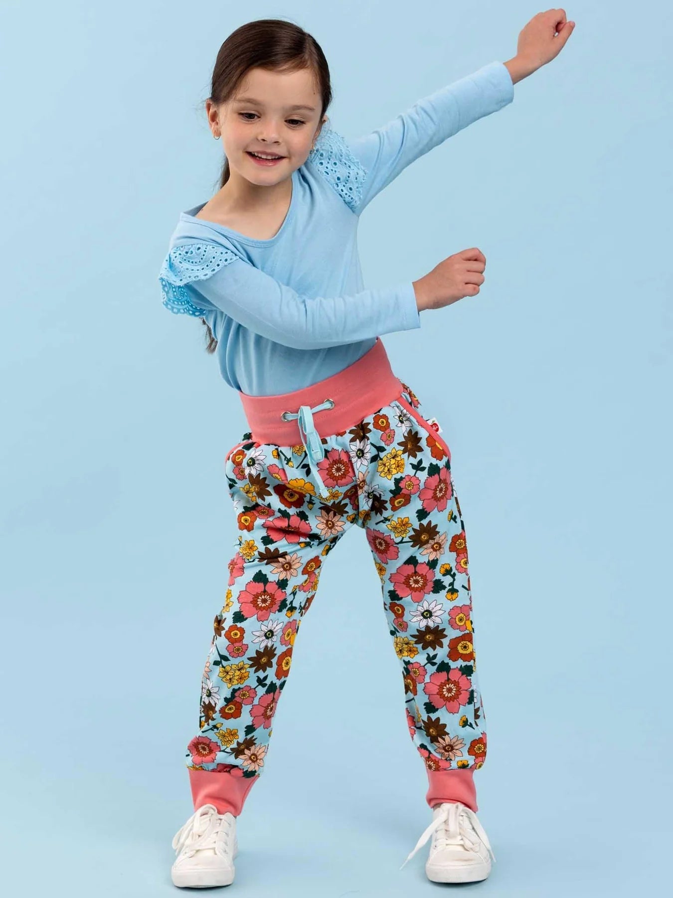 Girls  Slouchy Long Pants