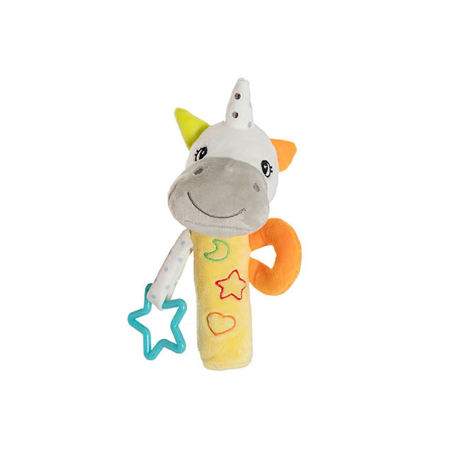 Unicorn Baby Stick Rattle