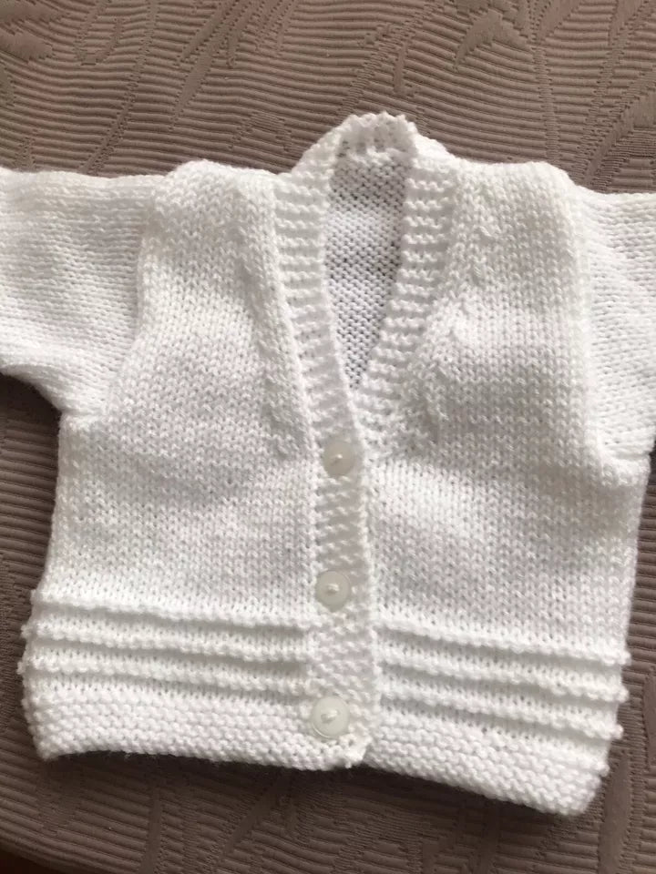 Hand Knitted Baby Cardigans