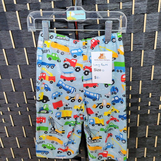 IN STOCK - Flannelette Harem Pants - Size 0 - Aunty Beas Designs