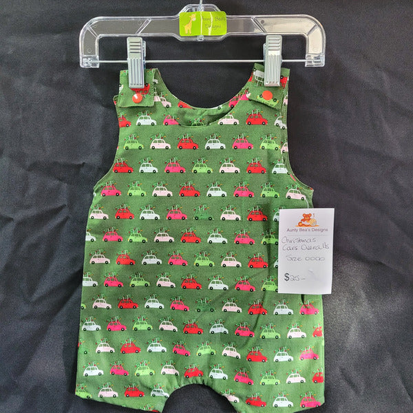 IN STOCK - Christmas Romper Size 0000 - Aunty Beas Designs