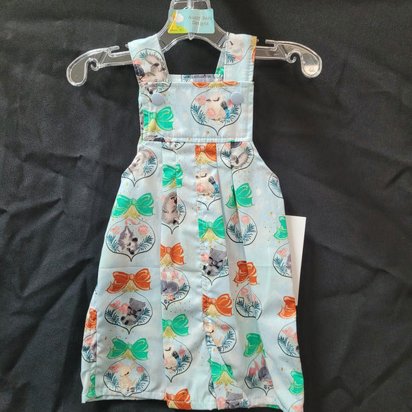 IN STOCK - Christmas Romper Size 0000 - Aunty Beas Designs