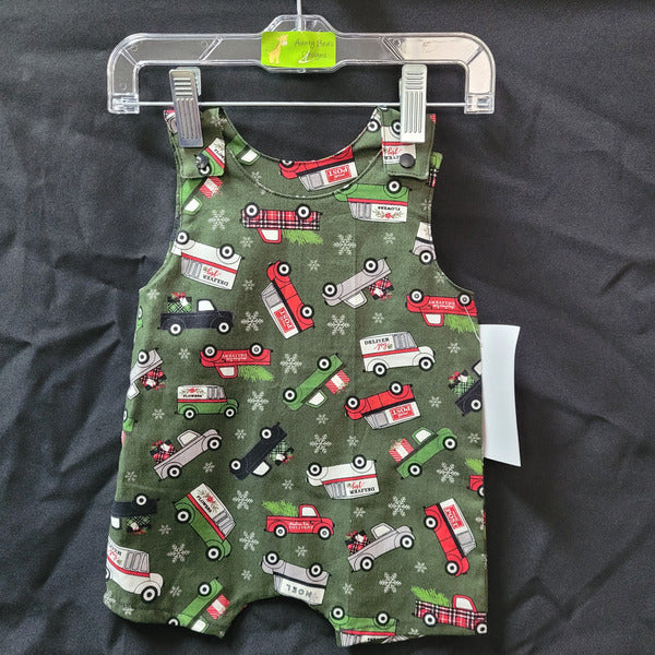 IN STOCK - Christmas Romper Size 0000 - Aunty Beas Designs