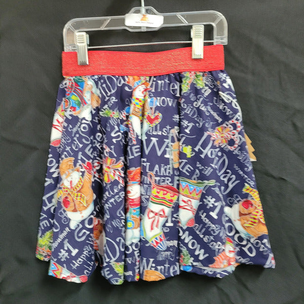 Christmas Skirt Size 5 - Aunty Beas Designs