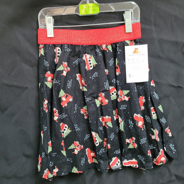 Christmas Skirt Size 6 - Aunty Beas Designs