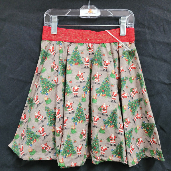 Christmas Skirt Size 6 - Aunty Beas Designs