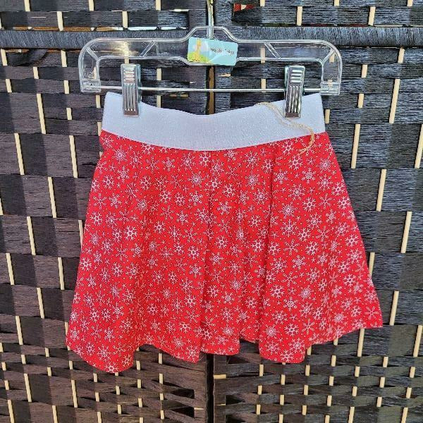 Girls Christmas Skirt Size 1