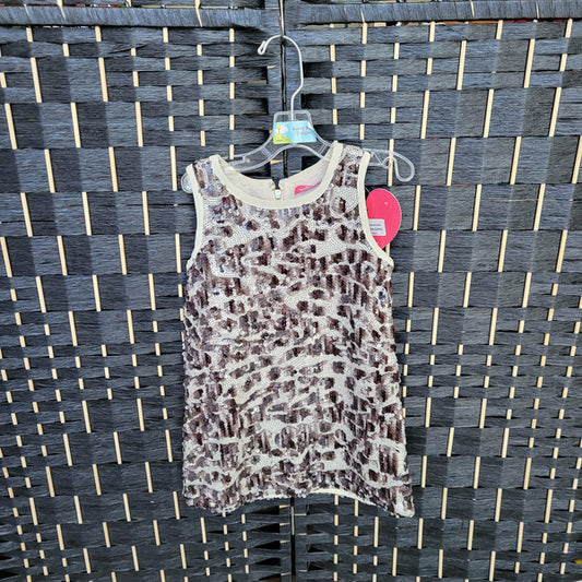 CLEARANCE - Bling Coffee Dress - Size 0