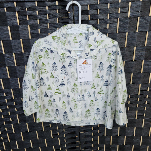 Long Sleeve Boy's Shirt - Size 1