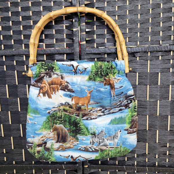 Bags With Wooden Handle