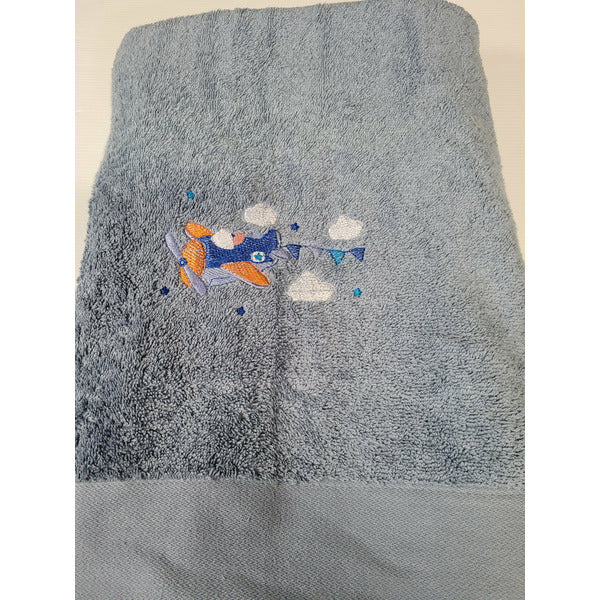 Embroidered Bath Towels for Kids and Babies