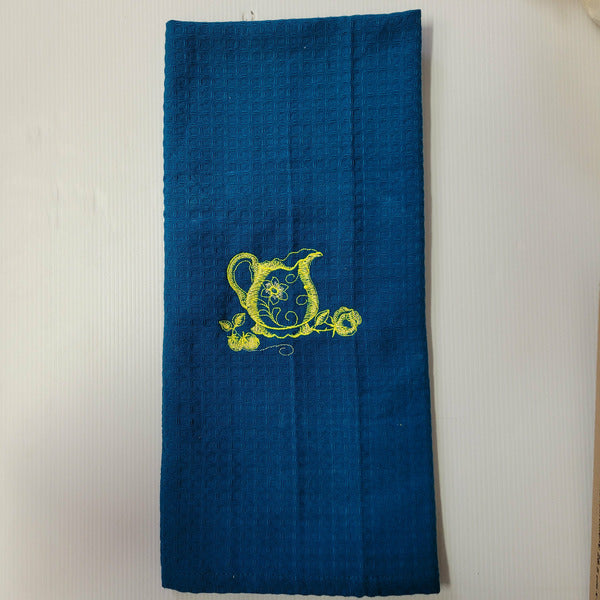 Embroidered Tea Towels - lot 2