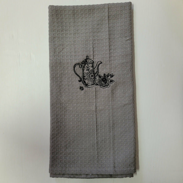 Embroidered Tea Towels - lot 2