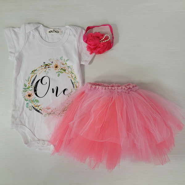 First "One" Birthday outfit