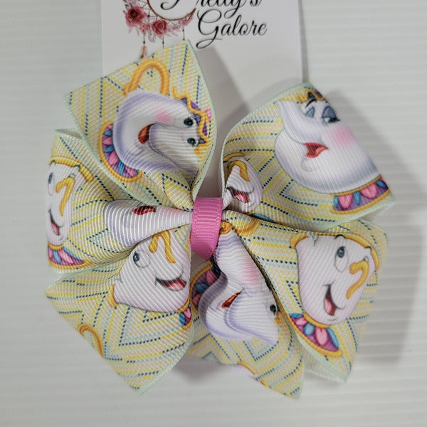 Bow Hair Clips - Lot 4