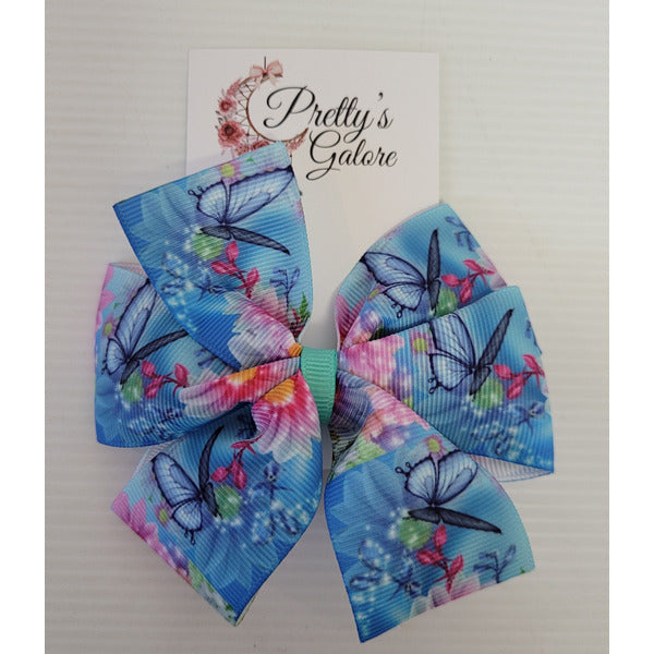 Bow Hair Clips - Lot 7