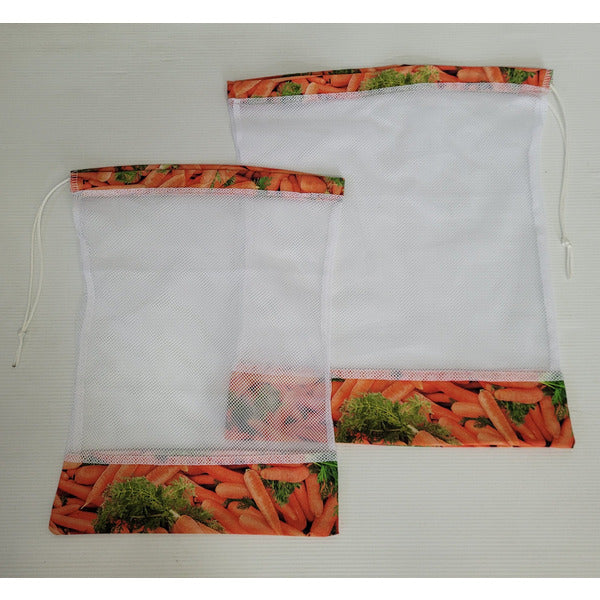 Set of 2 eco vegie and fruit bags