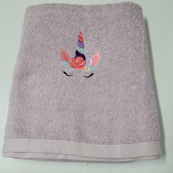 Embroidered Bath Towels for Kids and Babies