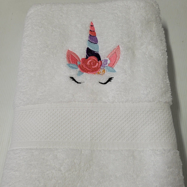 Embroidered Bath Towels for Kids and Babies