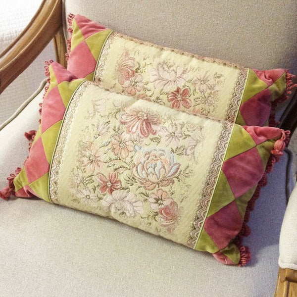 Prefilled Decorative Rectangle Cushion