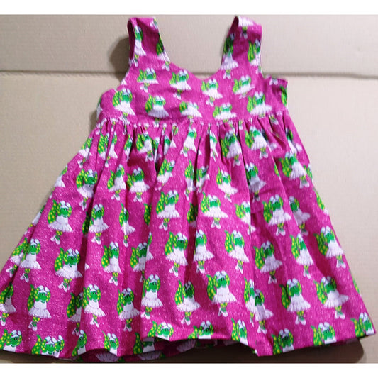 Dorothy the Dinosaur Dress Dresses Aunty Bea's Designs 