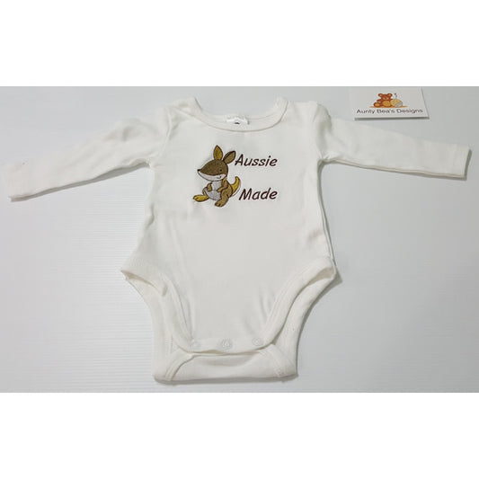 IN STOCK "Aussie Made" Romper - long sleeves Romper Aunty Beas Designs 