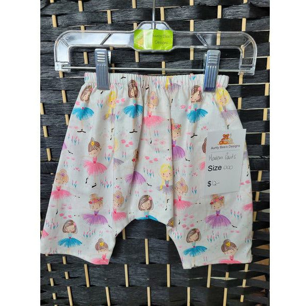 IN STOCK - Cotton Harem Pants - Size 000 Harem Pants Aunty Beas Designs 12 