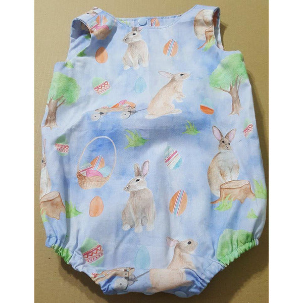 IN STOCK - Easter Romper Romper Aunty Beas Designs 1 blue 